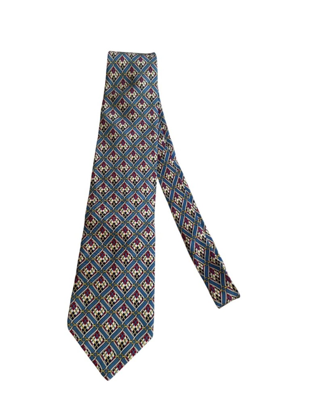 PAOLO GUCCI Men’s Vintage Patterned Tie Accessory